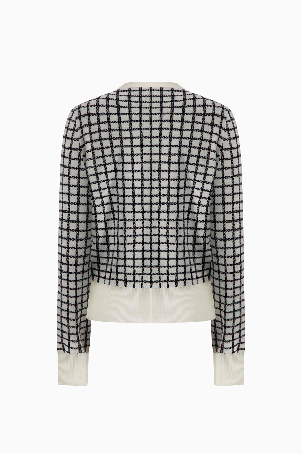 Grid Cardigan