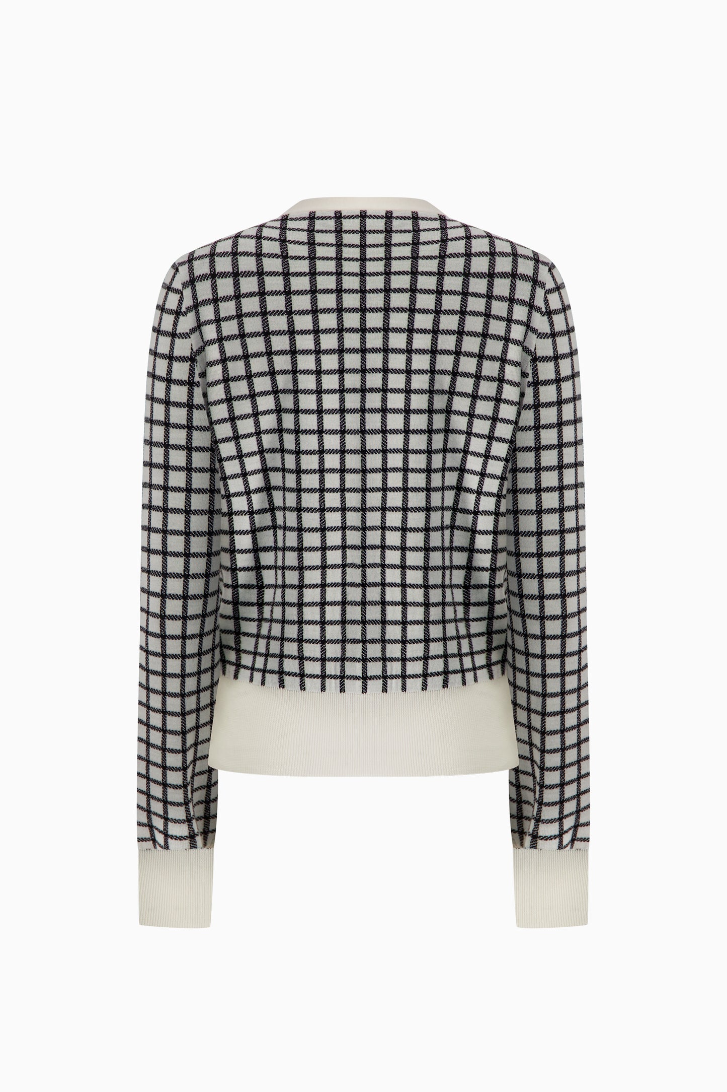 Grid Cardigan