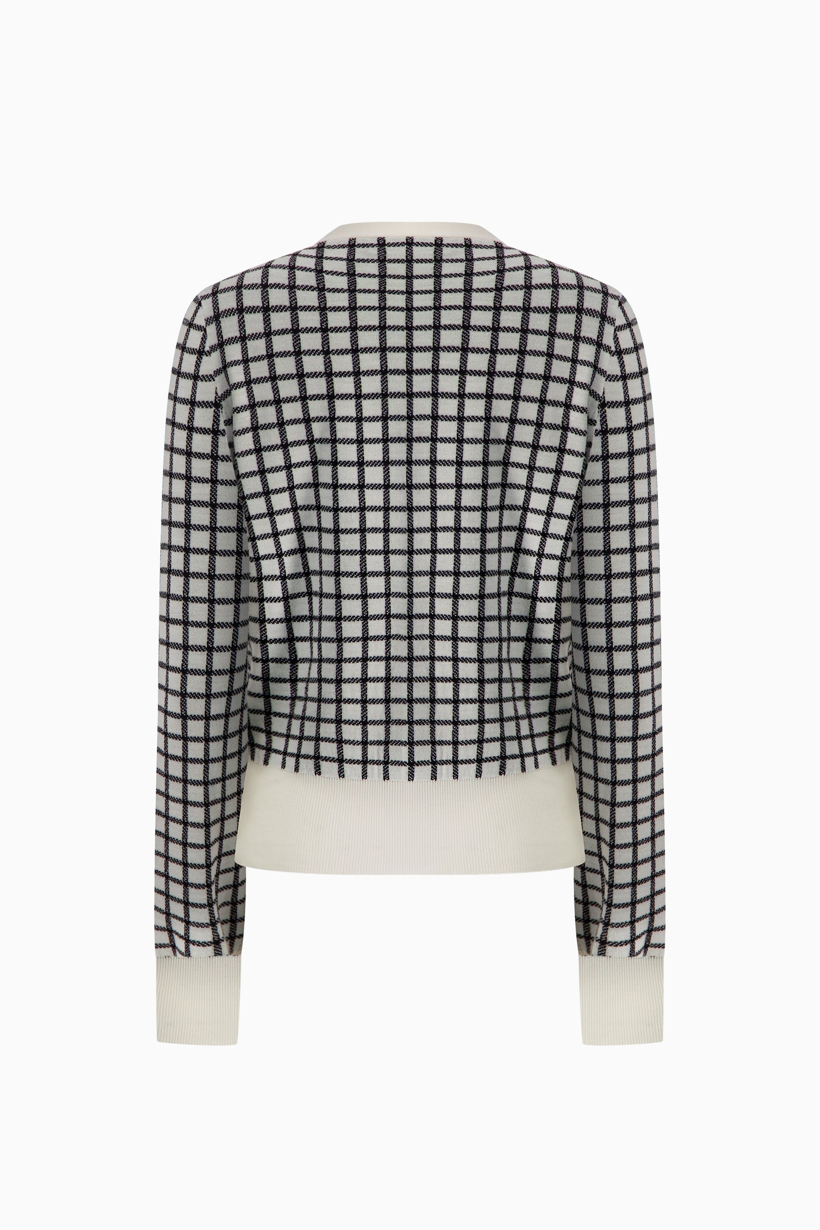 Grid Cardigan