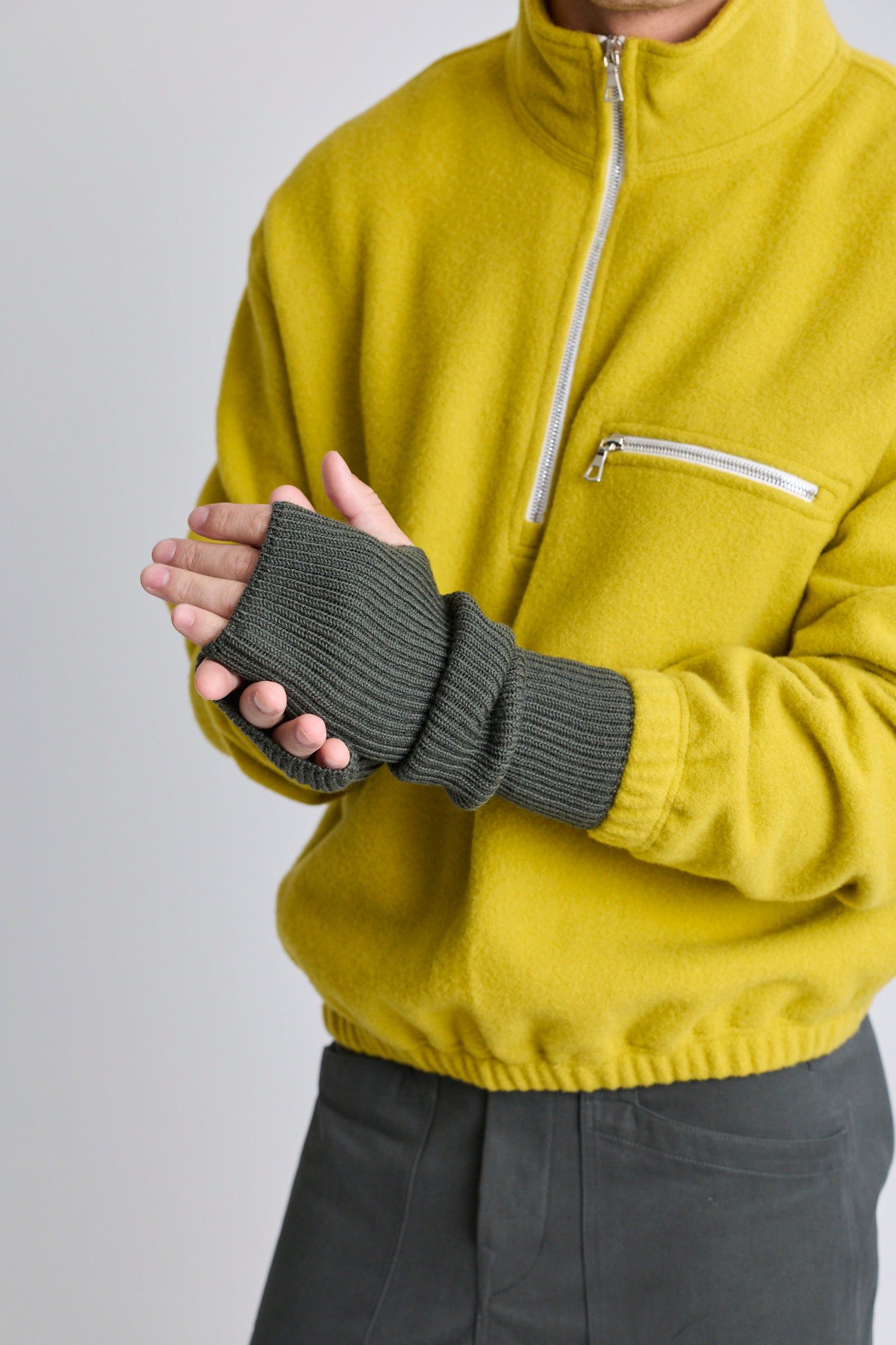 Wool Cuffs - Forest