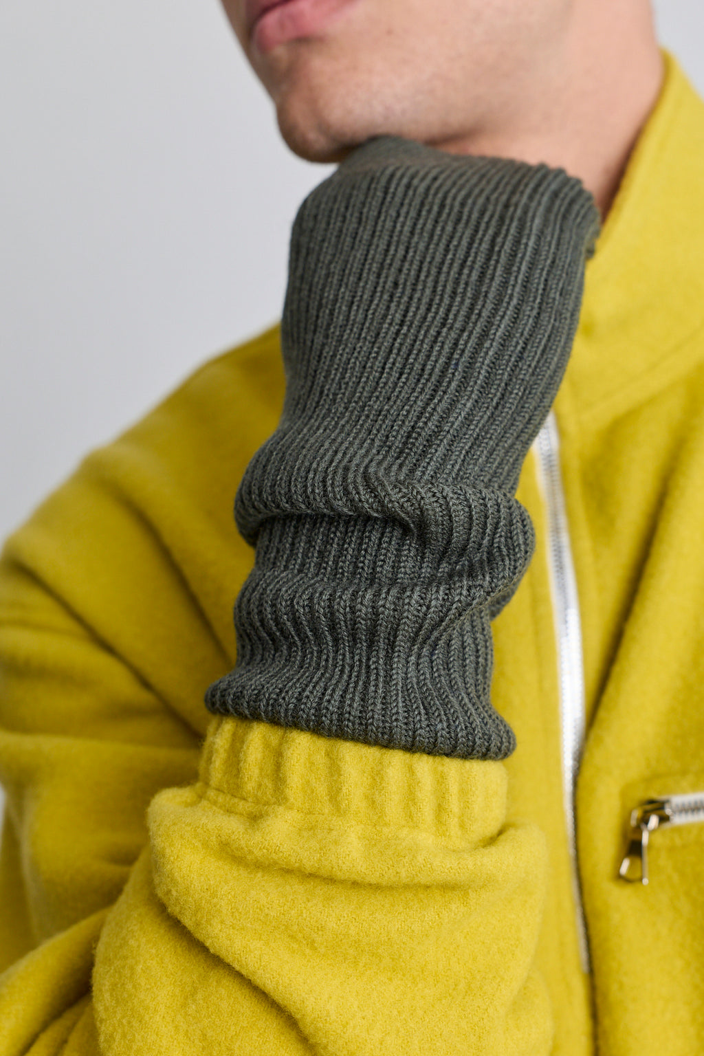Wool Cuffs - Forest