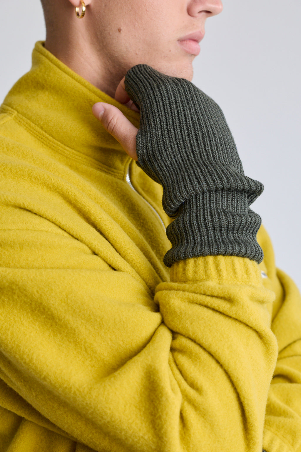 Wool Cuffs - Forest