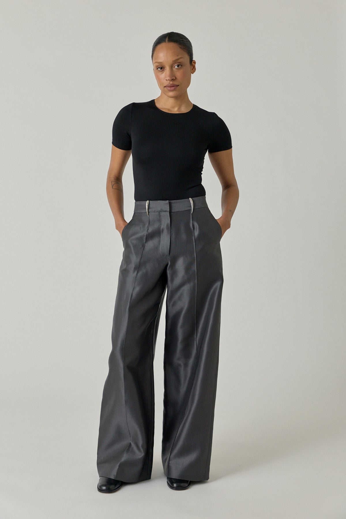 Claw Belt Loop Tailored Trousers