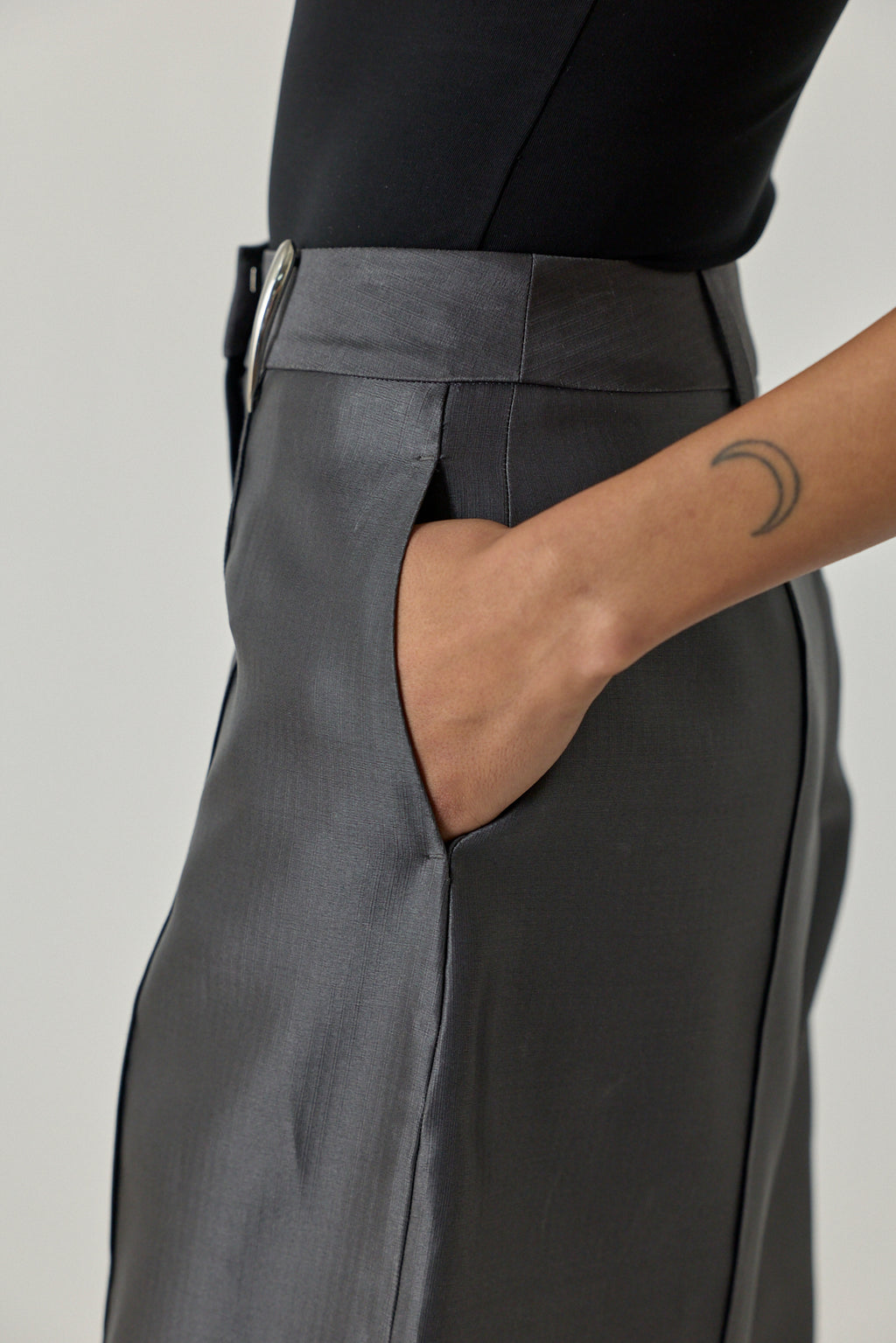 Claw Belt Loop Tailored Trousers