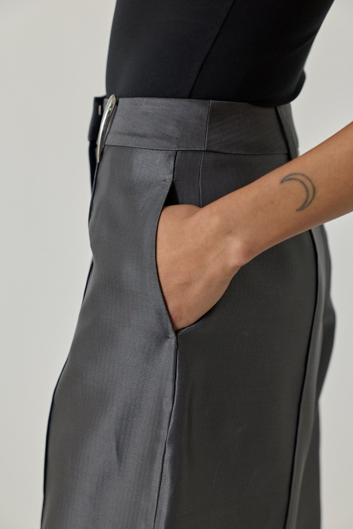 Claw Belt Loop Tailored Trousers