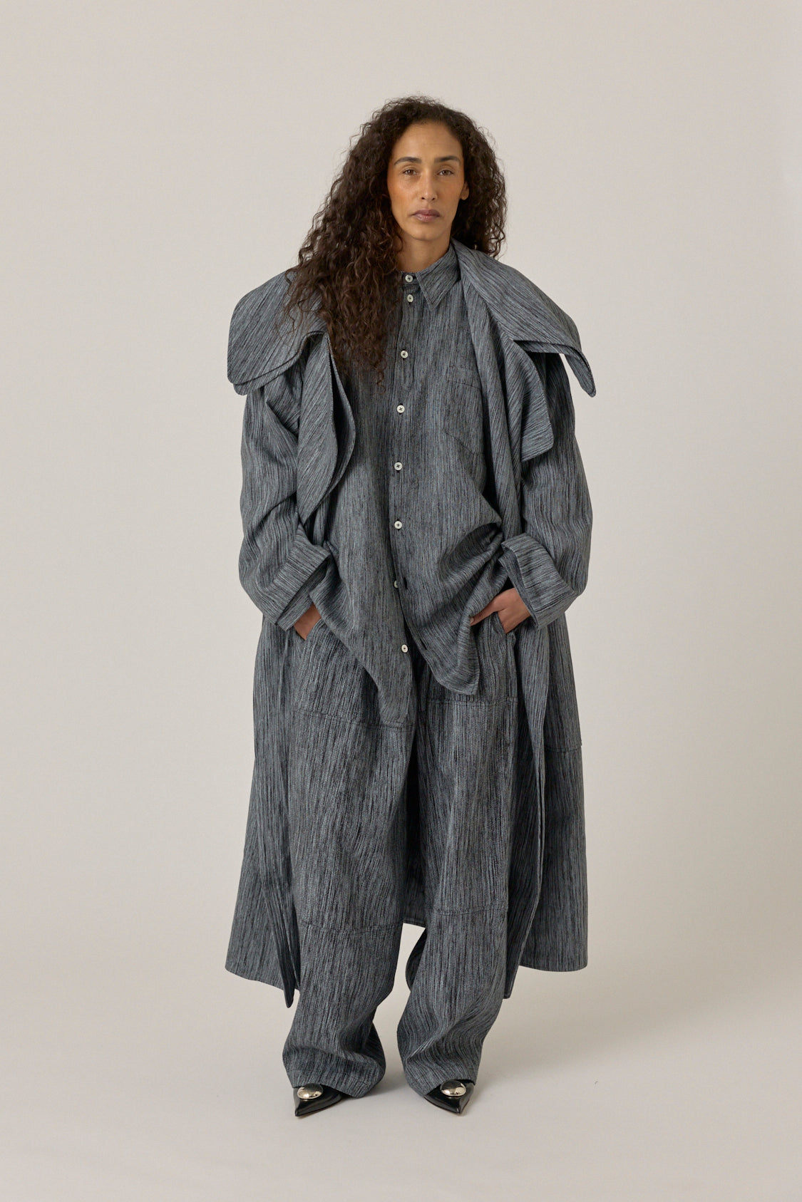 Double Lapel Overcoat