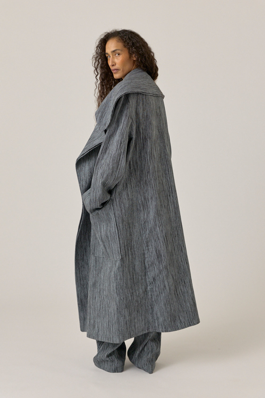 Double Lapel Overcoat