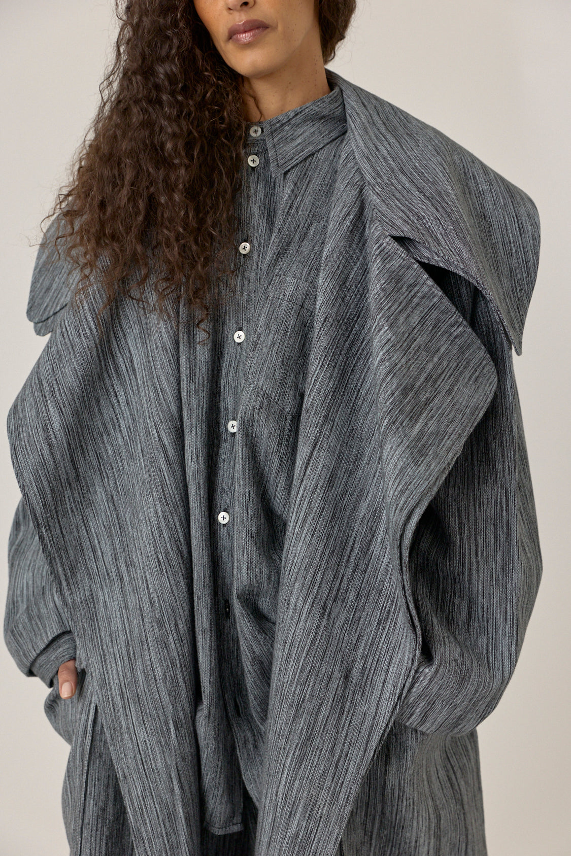 Double Lapel Overcoat