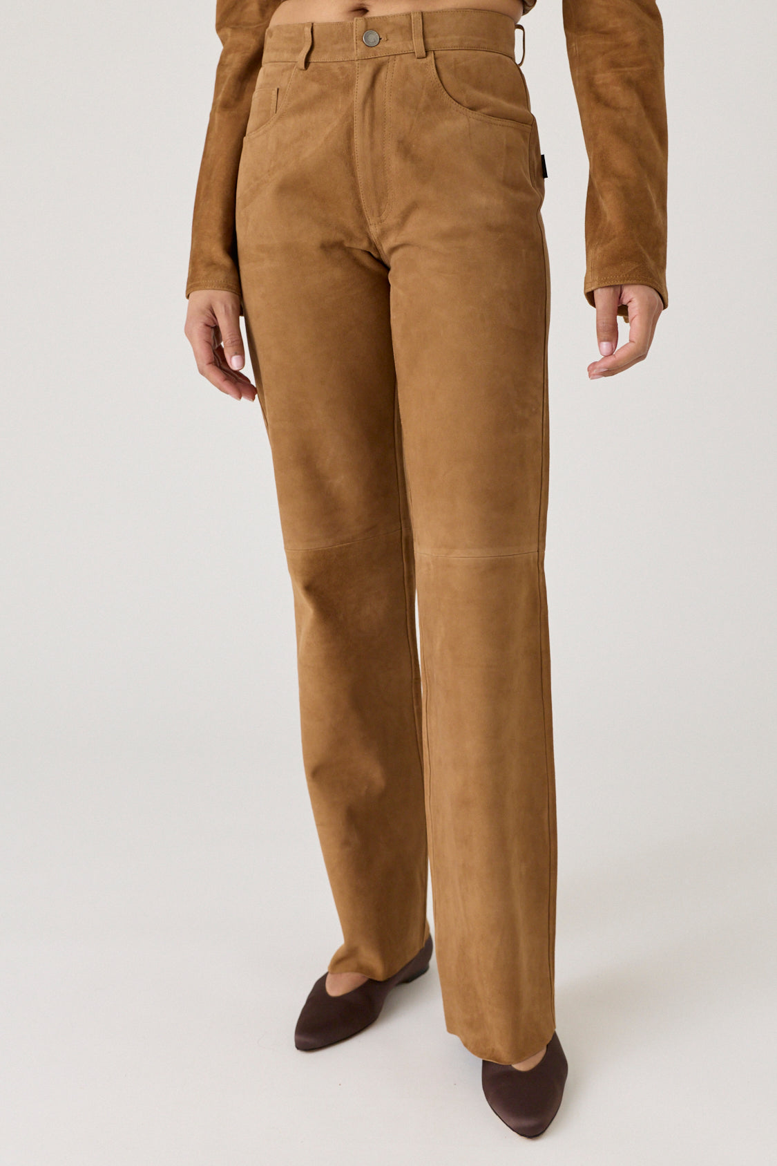 Korea Suede Pants