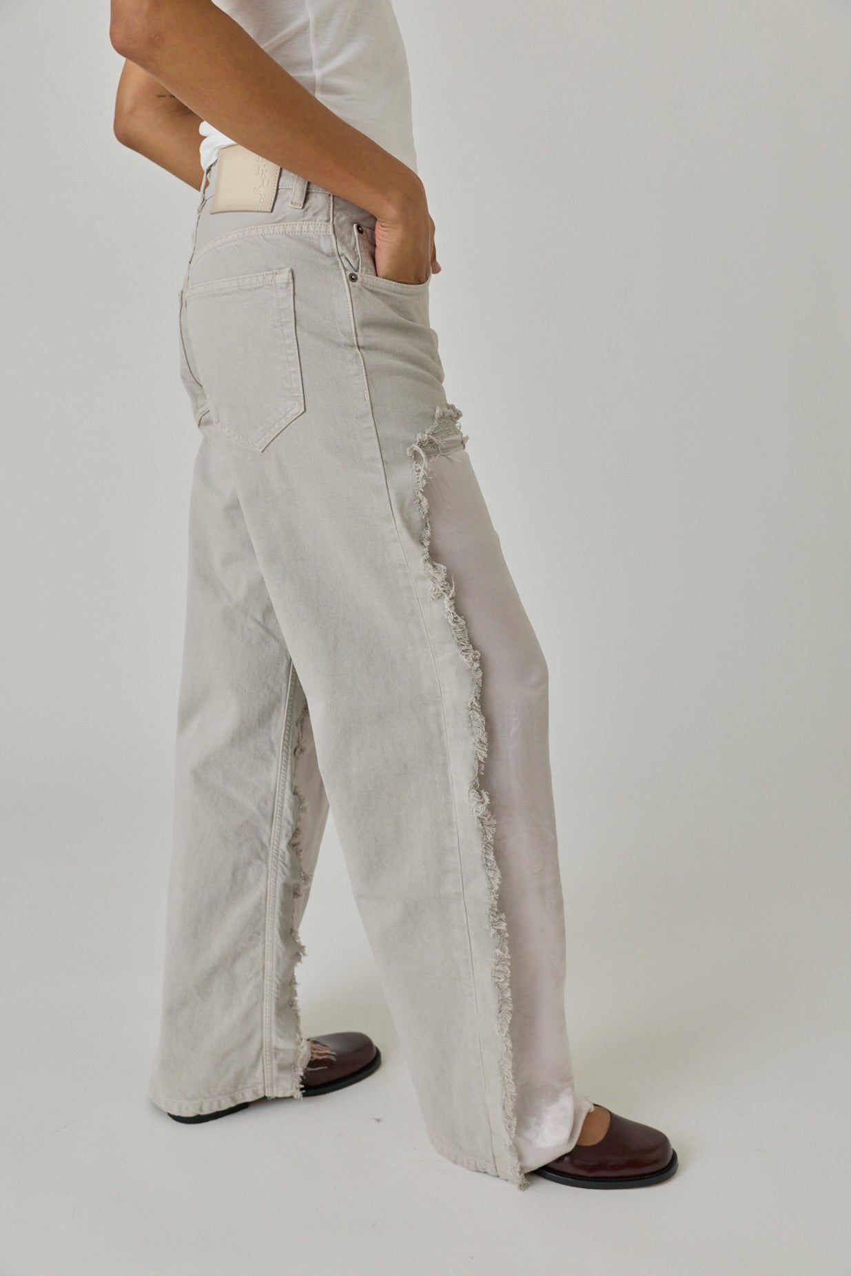 Bonnie Satin Bull Jean
