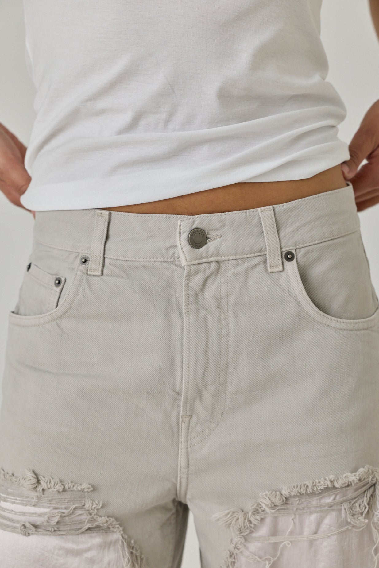 Bonnie Satin Bull Jean