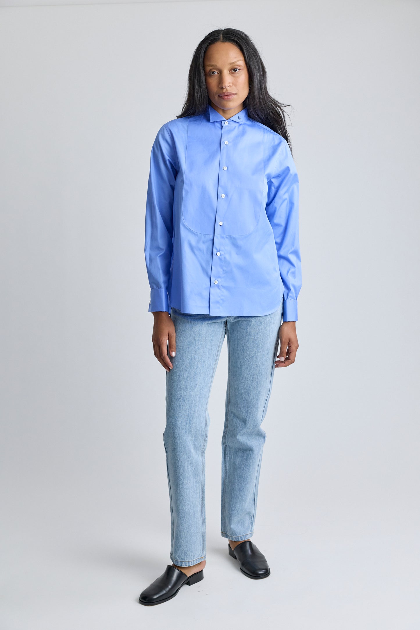 Tux Shirt - French Blue