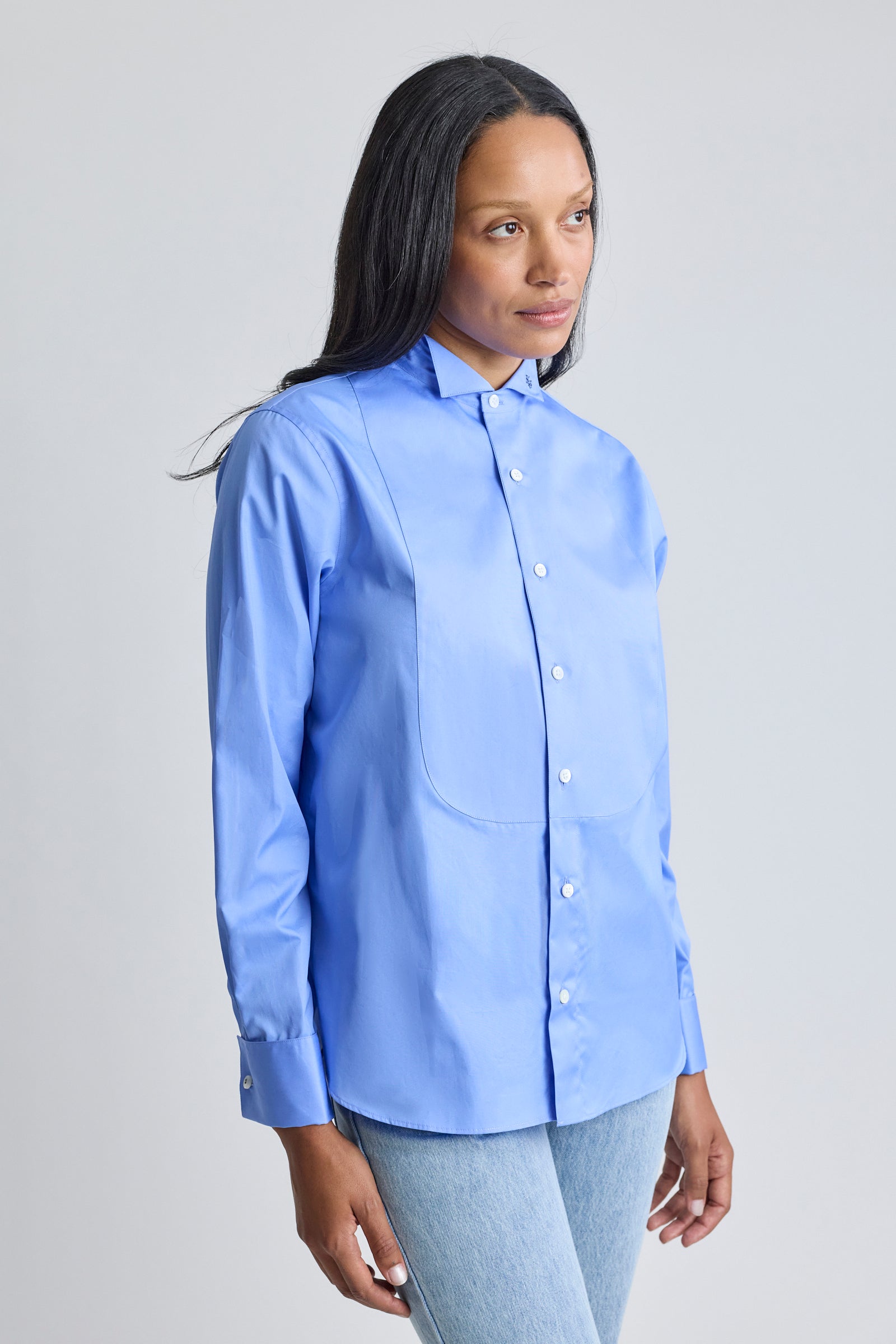 Tux Shirt - French Blue