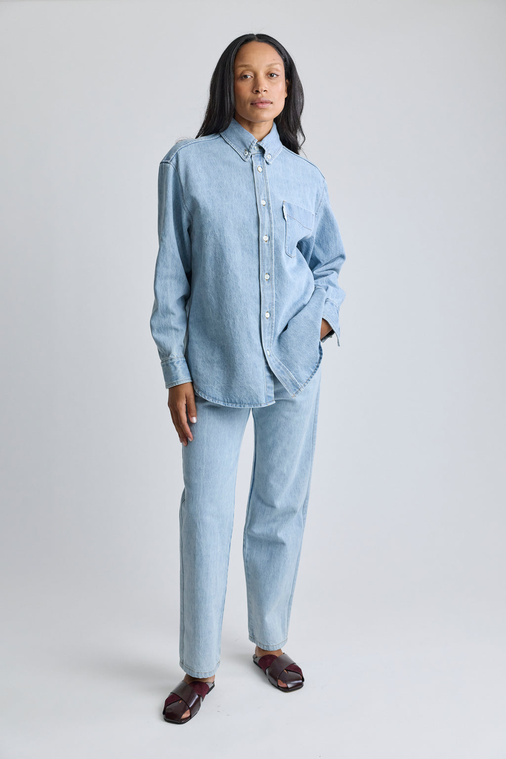 Jeans Shirt - Stone Wash
