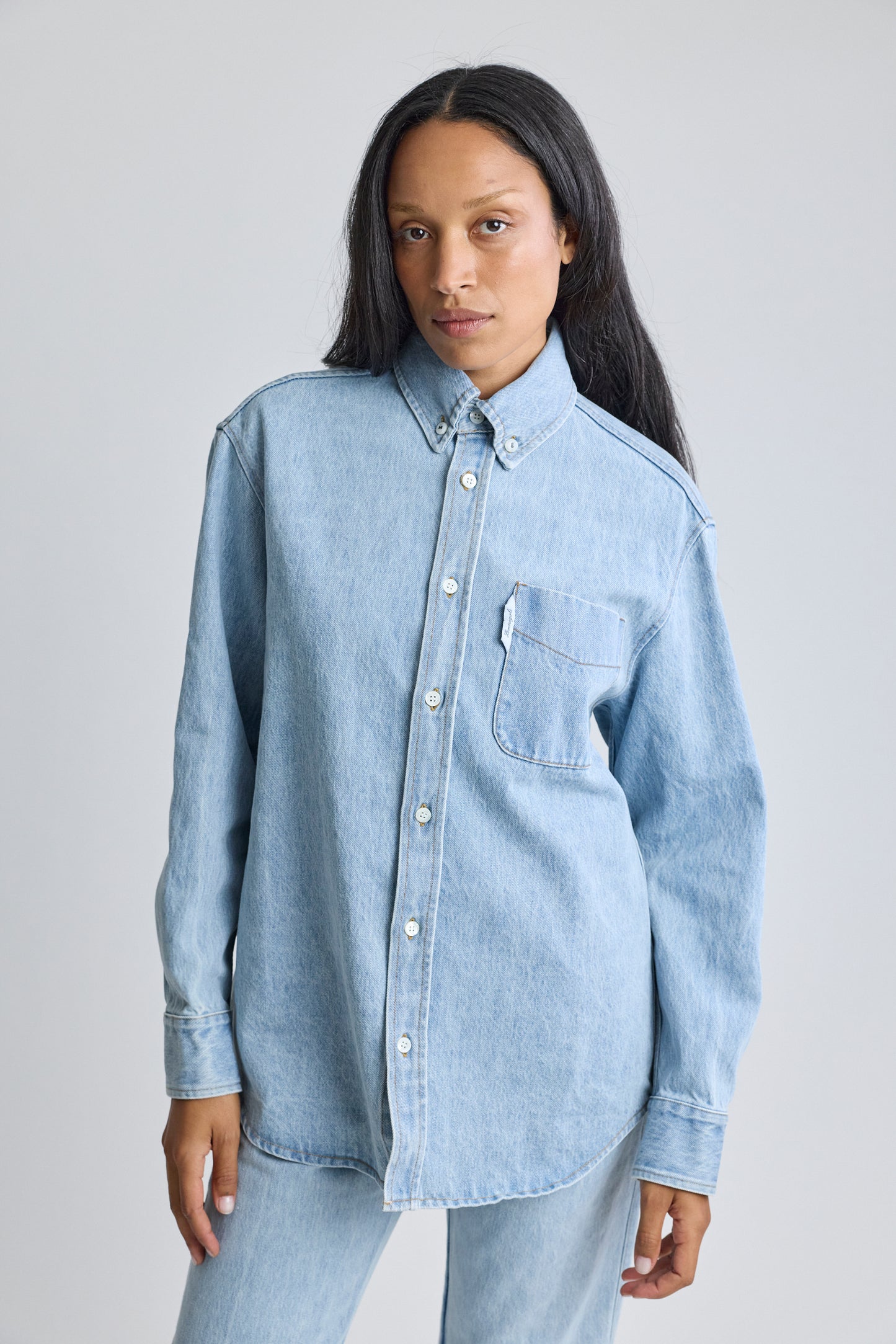 Jeans Shirt - Stone Wash