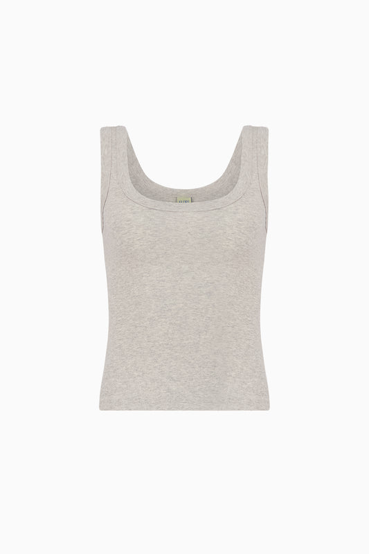 Hillie Tank - Heather Grey