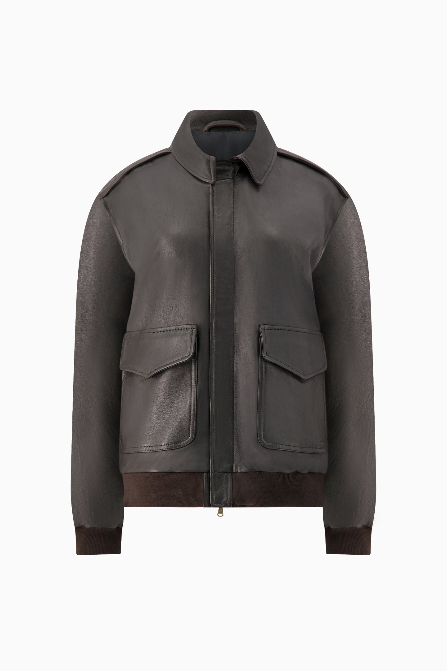 Leather Bomber