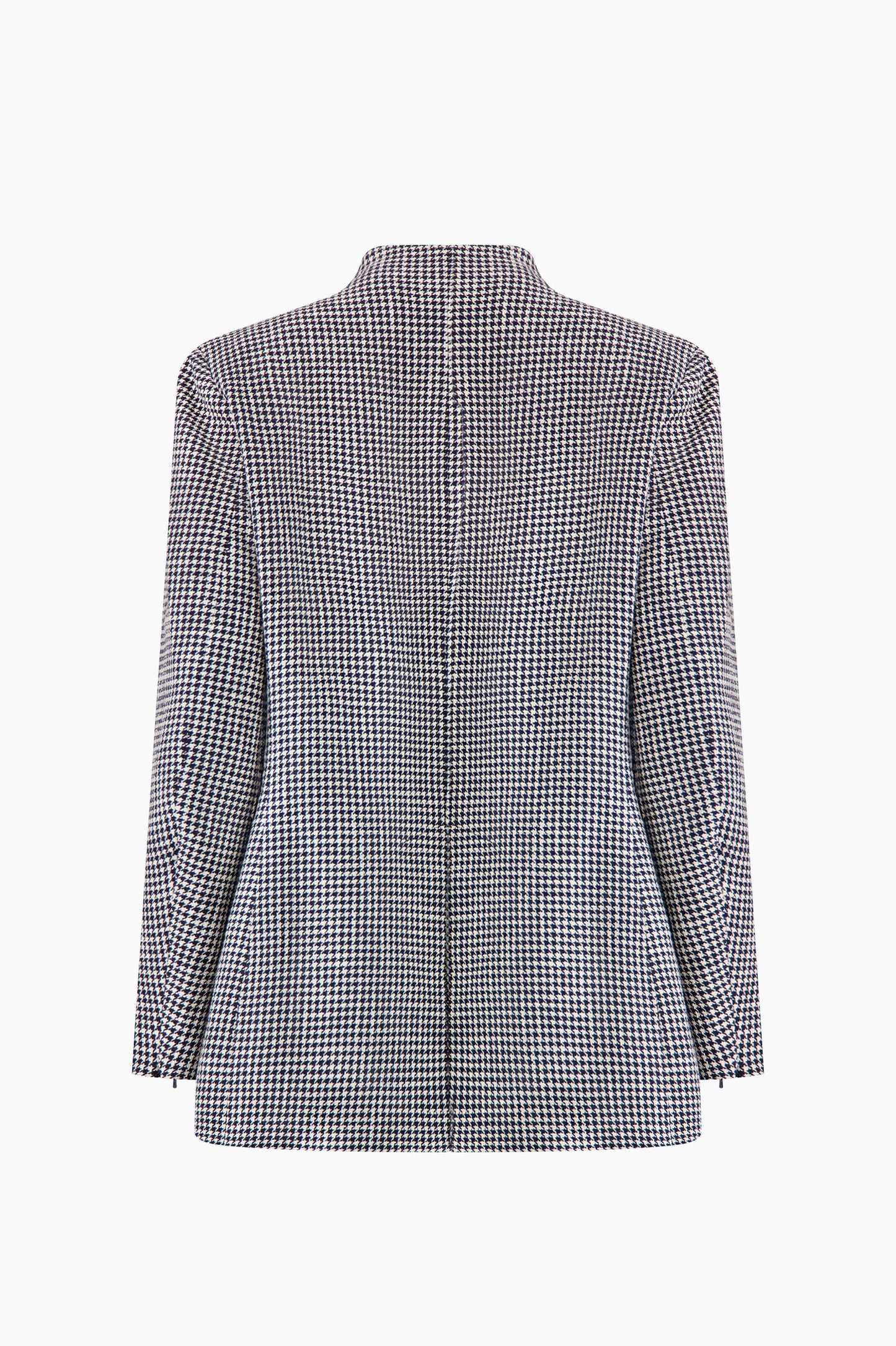 Houndstooth Check Tailored Jacket