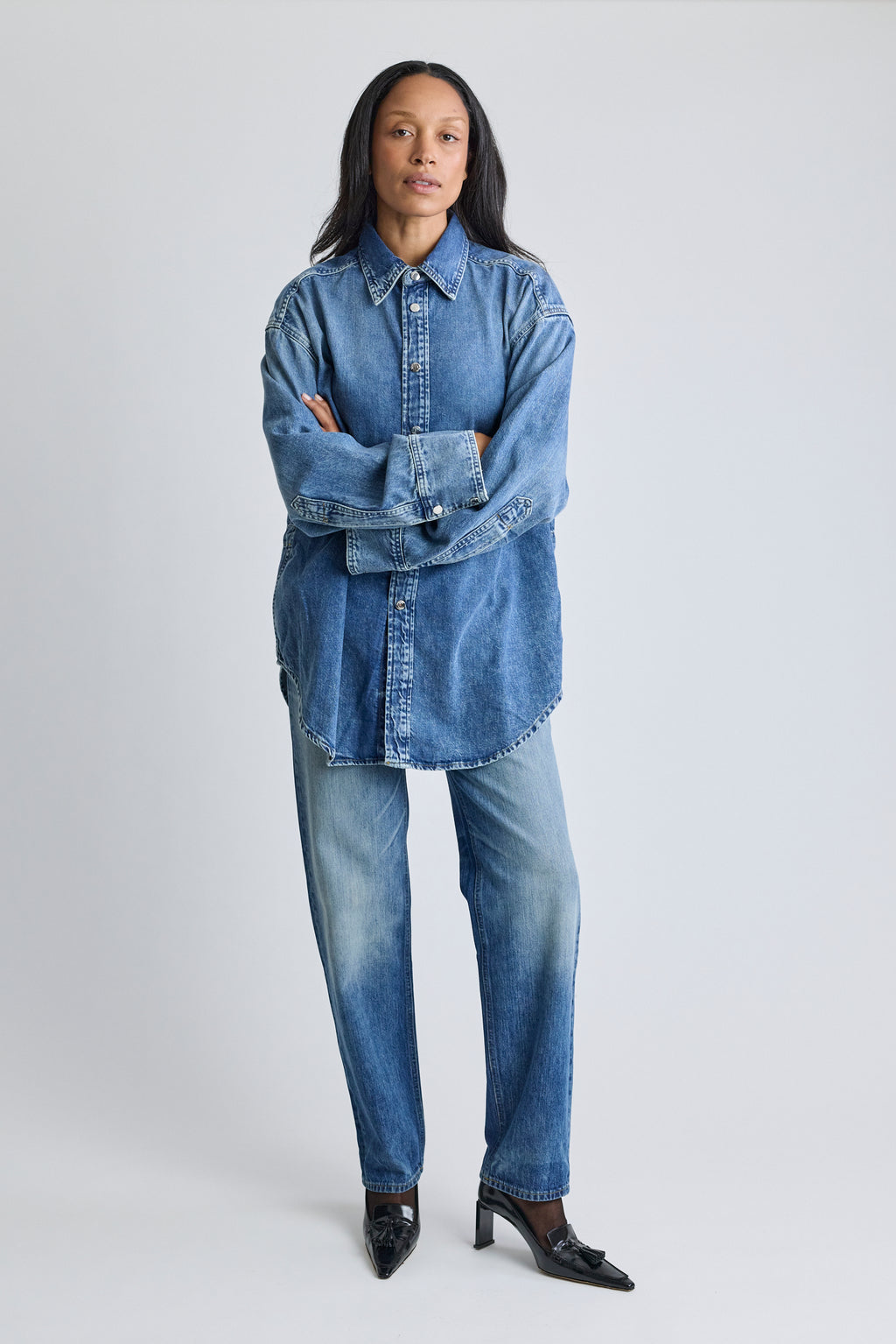 Victoria Shirt - Blue Ryder