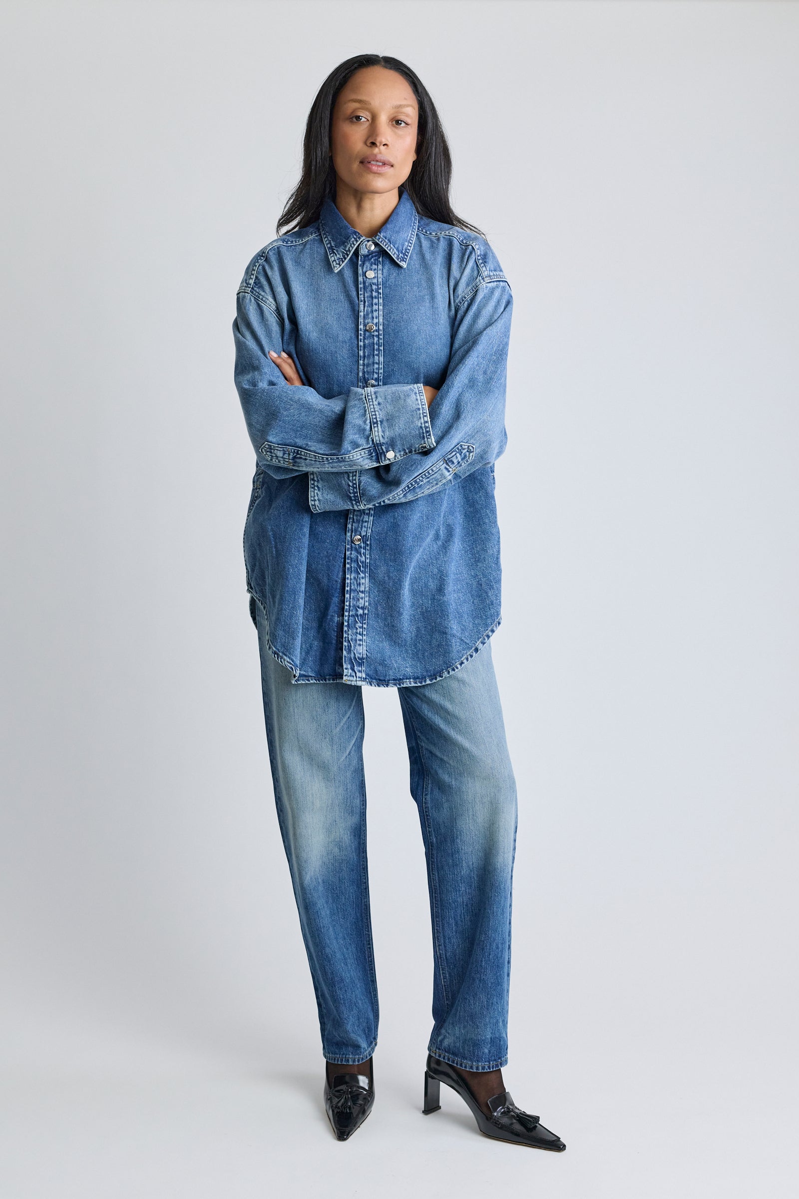 Victoria Shirt - Blue Ryder