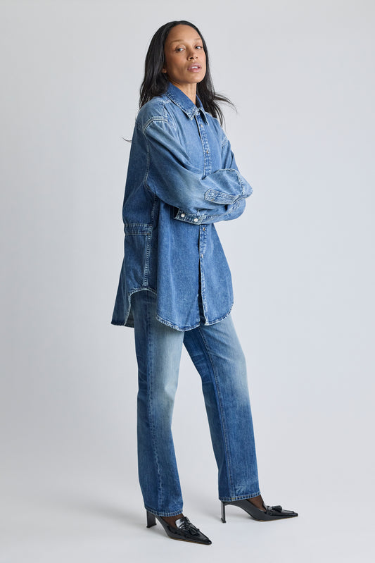 Victoria Shirt - Blue Ryder