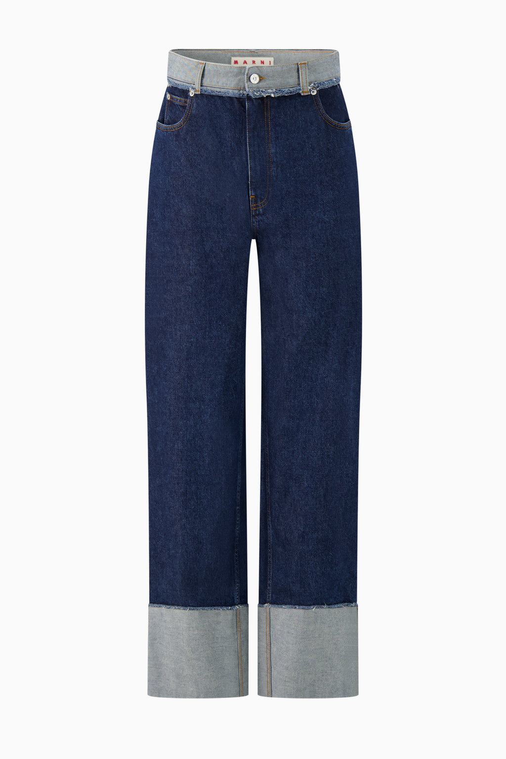 Inside Out Denim Trouser