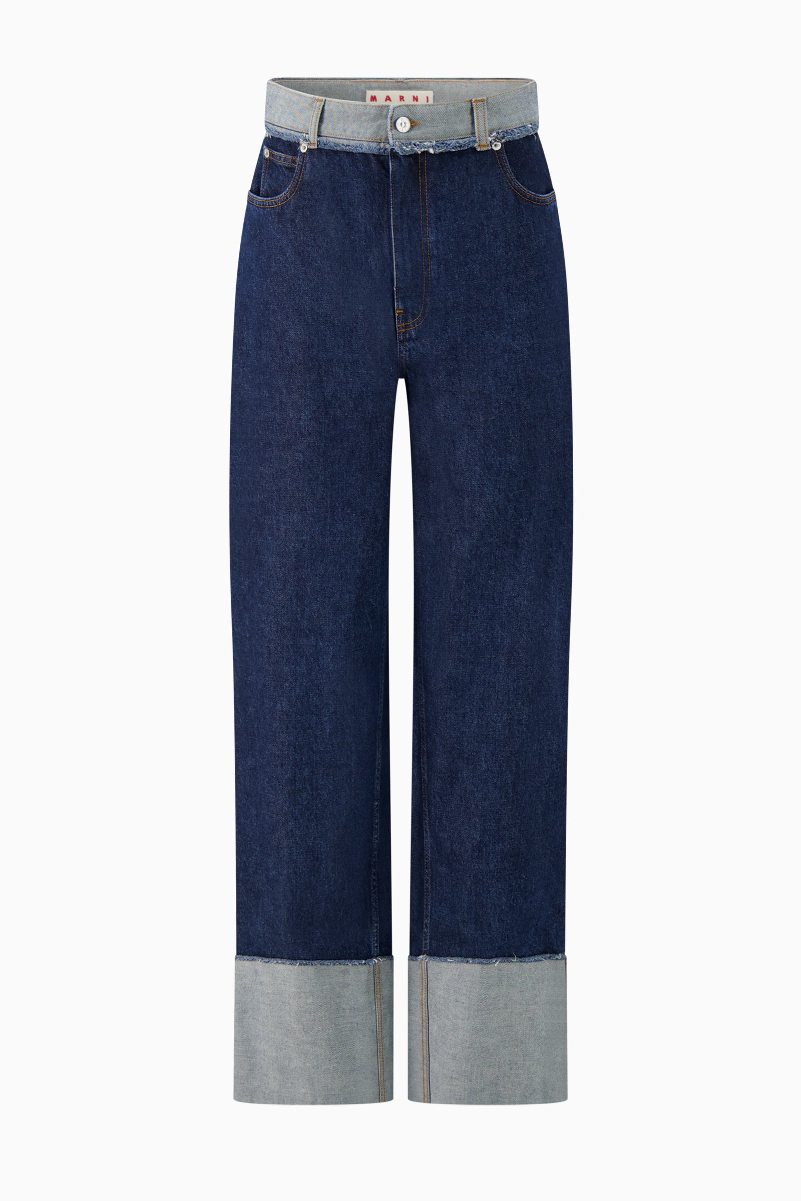 Inside Out Denim Trouser
