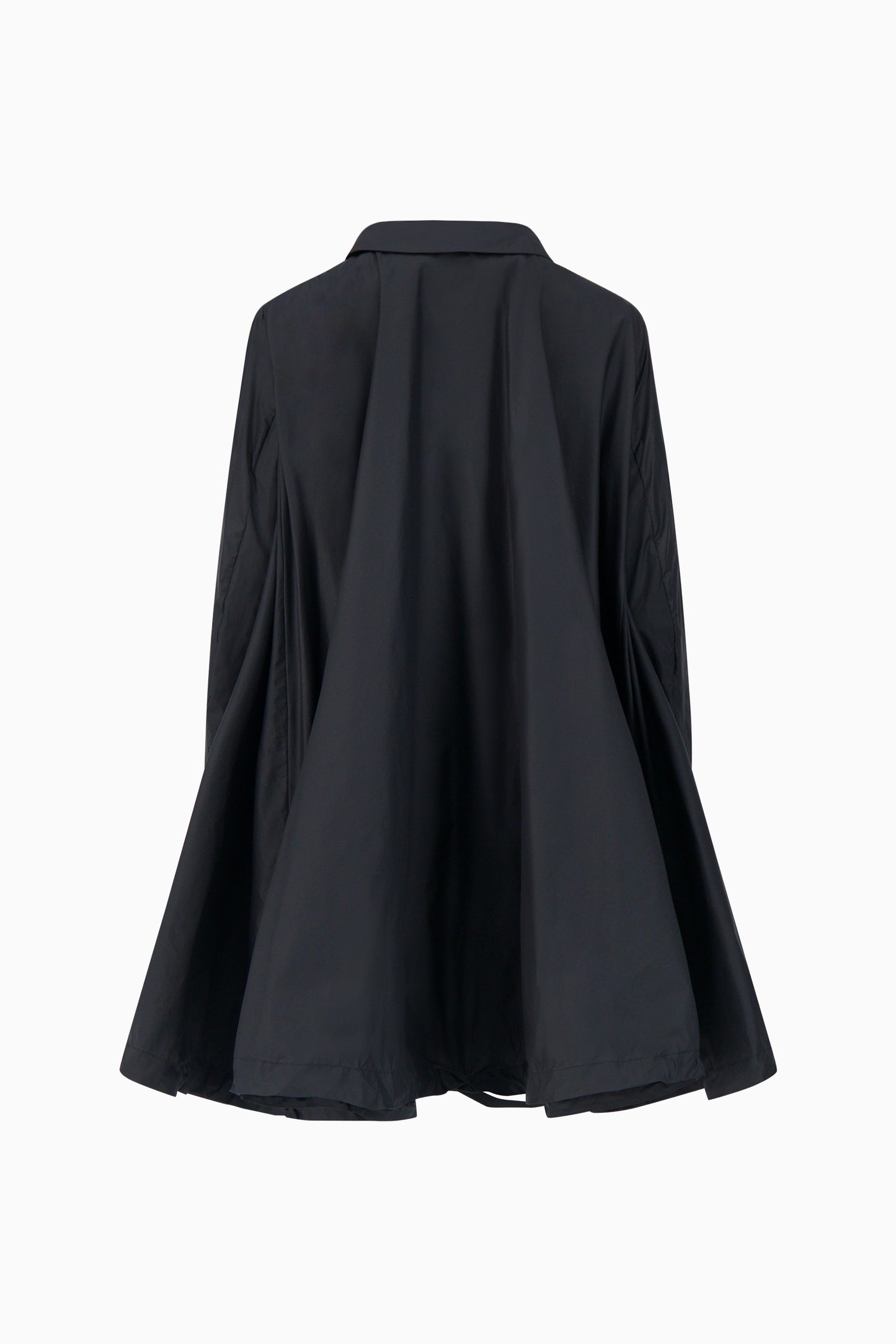 Long Cover Jacket with Adjustable Back