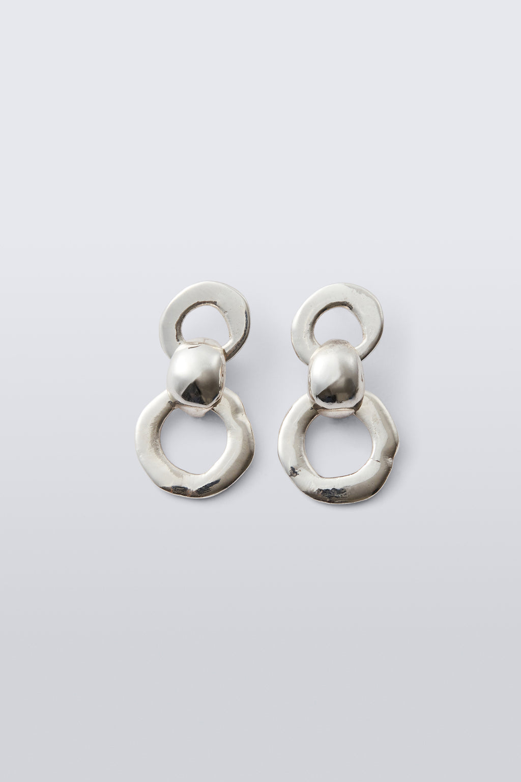 Double Circle Earrings