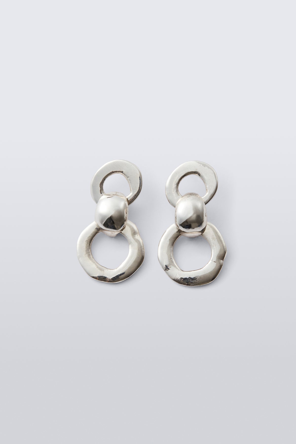 Double Circle Earrings