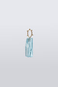 Faceted Aquamarine Charm