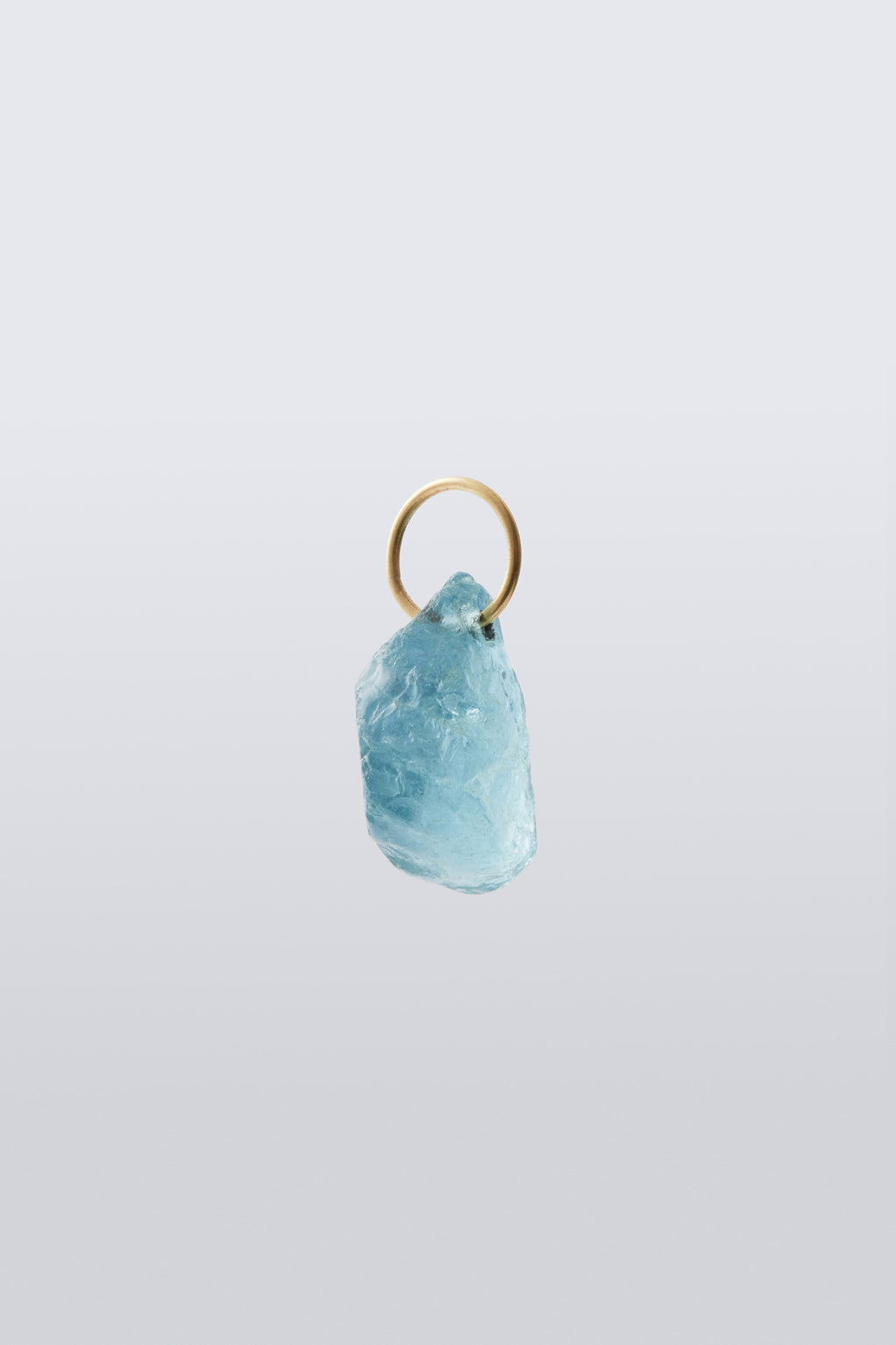 Natural Aquamarine Charm