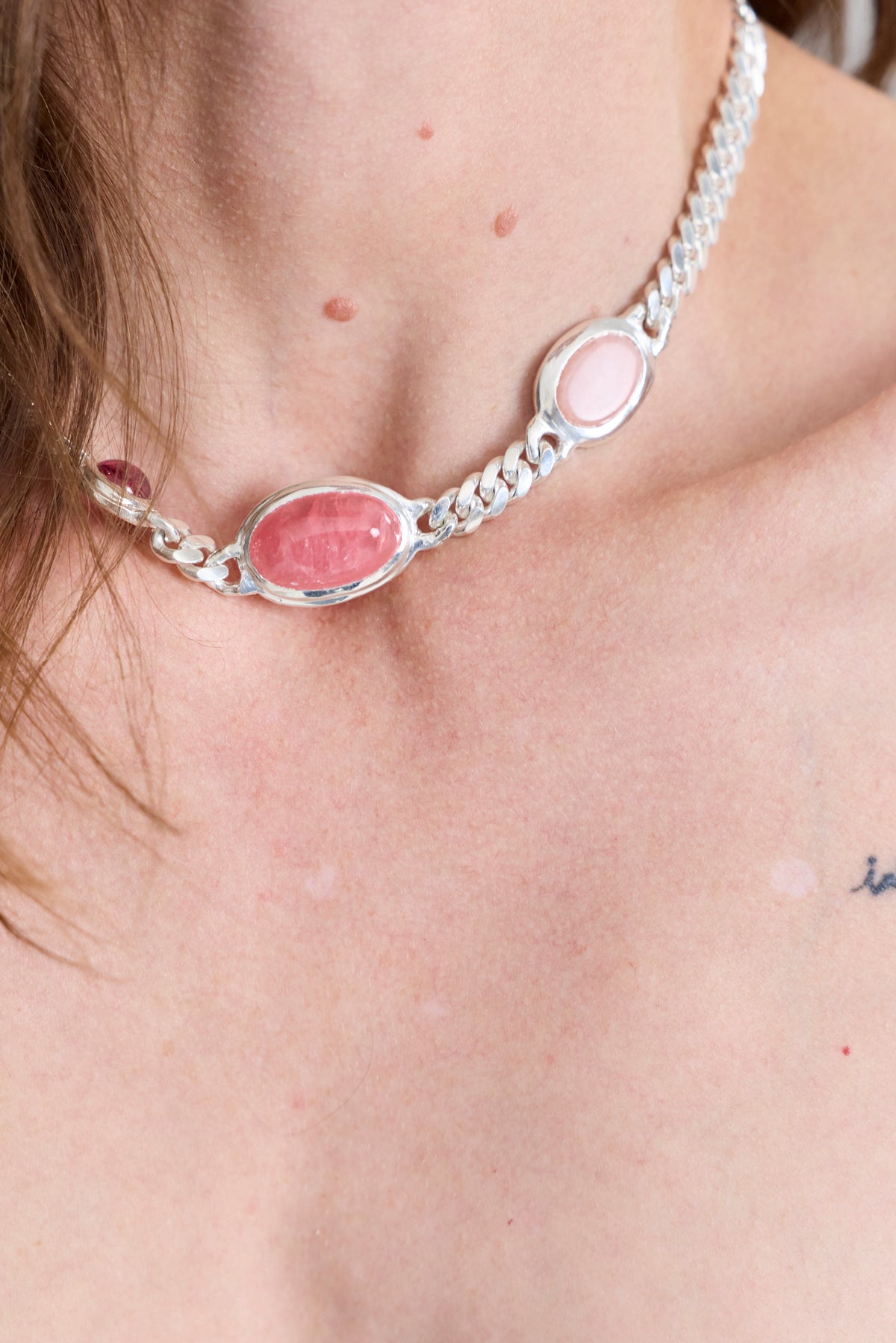 Pink Opal Necklace