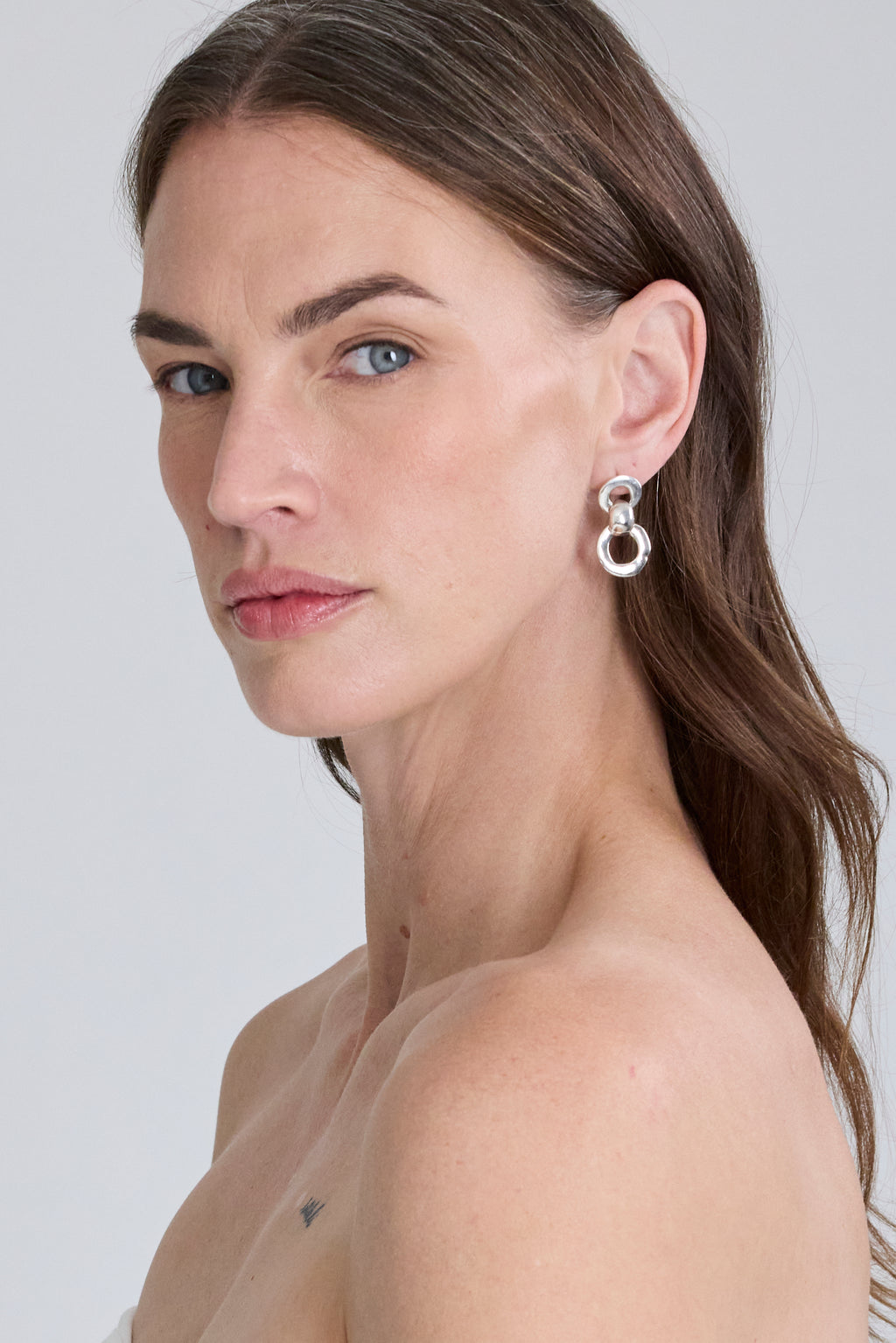 Double Circle Earrings