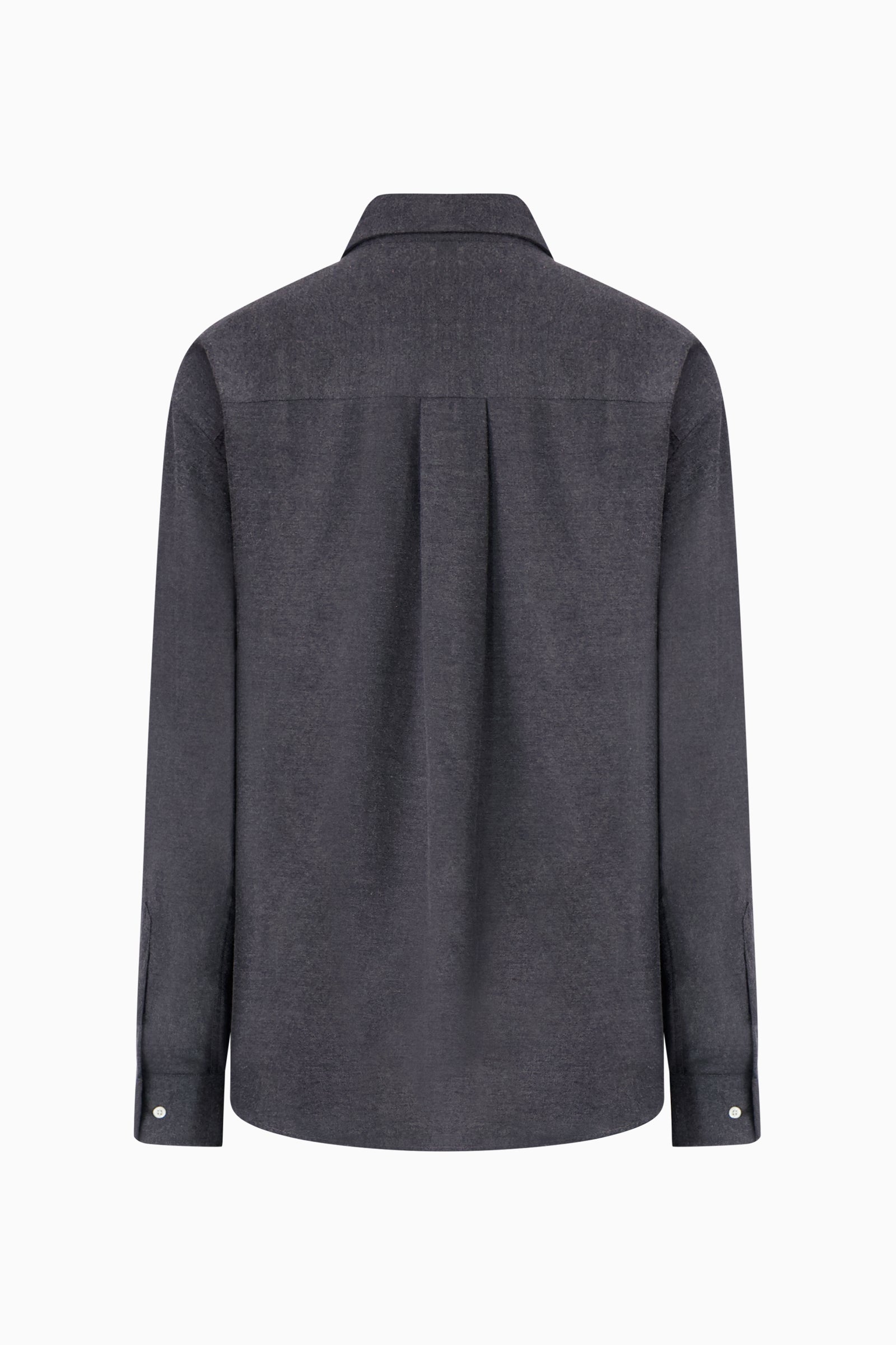 Classic Flannel Shirt - Dark Grey