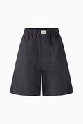 Boxer Bermuda Flannel - Dark Grey