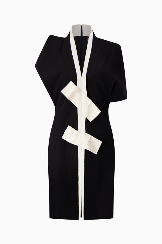 Lanvin Dress with Grosgrain Trim