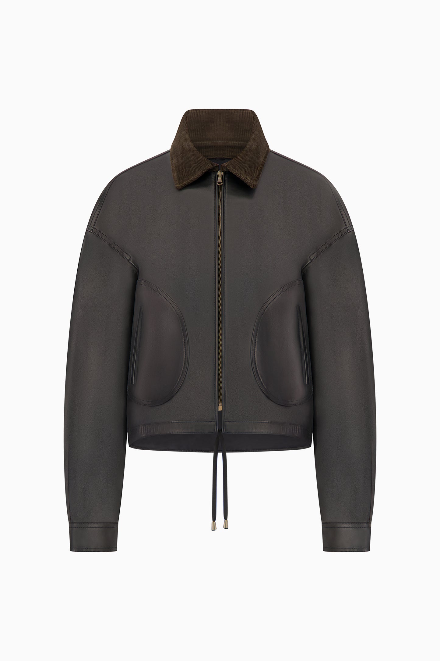 Leather Parachute Jacket