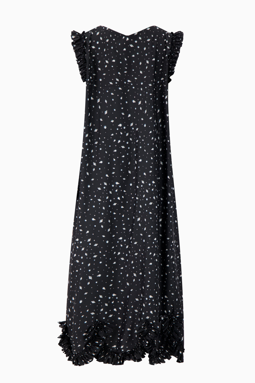 Long Maxi Dress w/ Ruffles