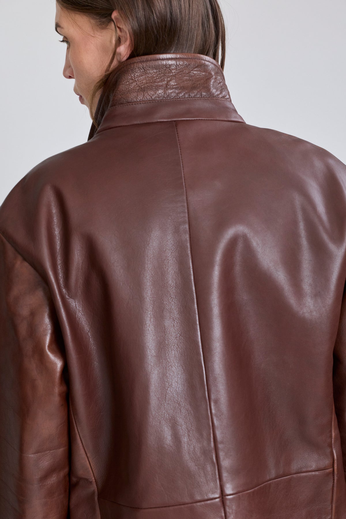 Landau Leather Slim Fit Jacket
