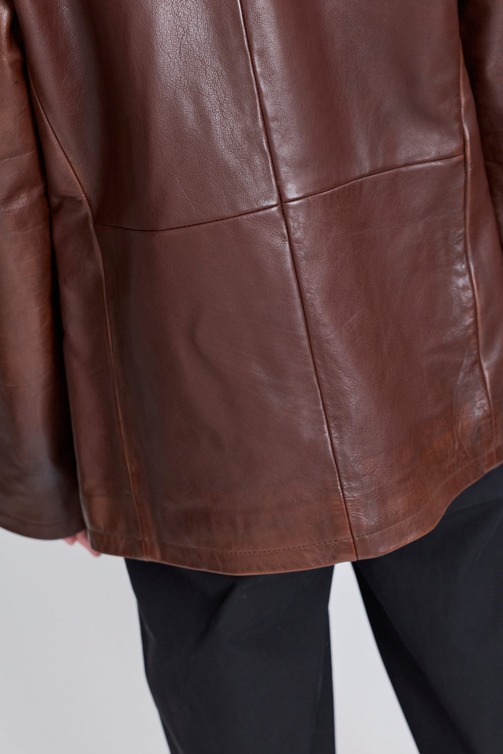 Landau Leather Slim Fit Jacket
