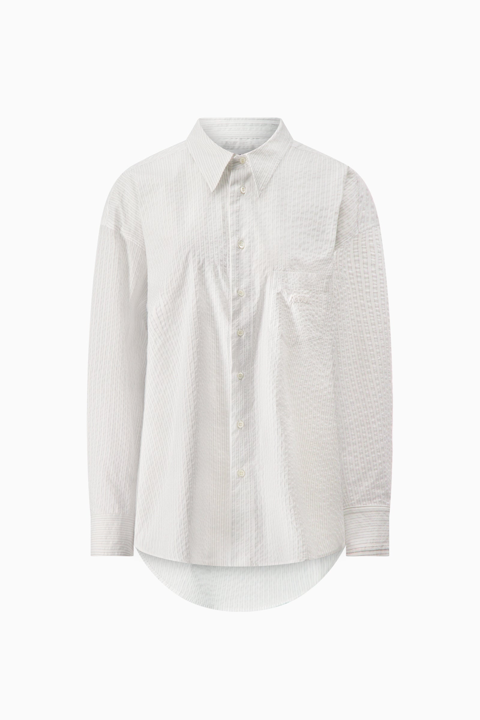 Classic Twisted Shirt - Pin stripe