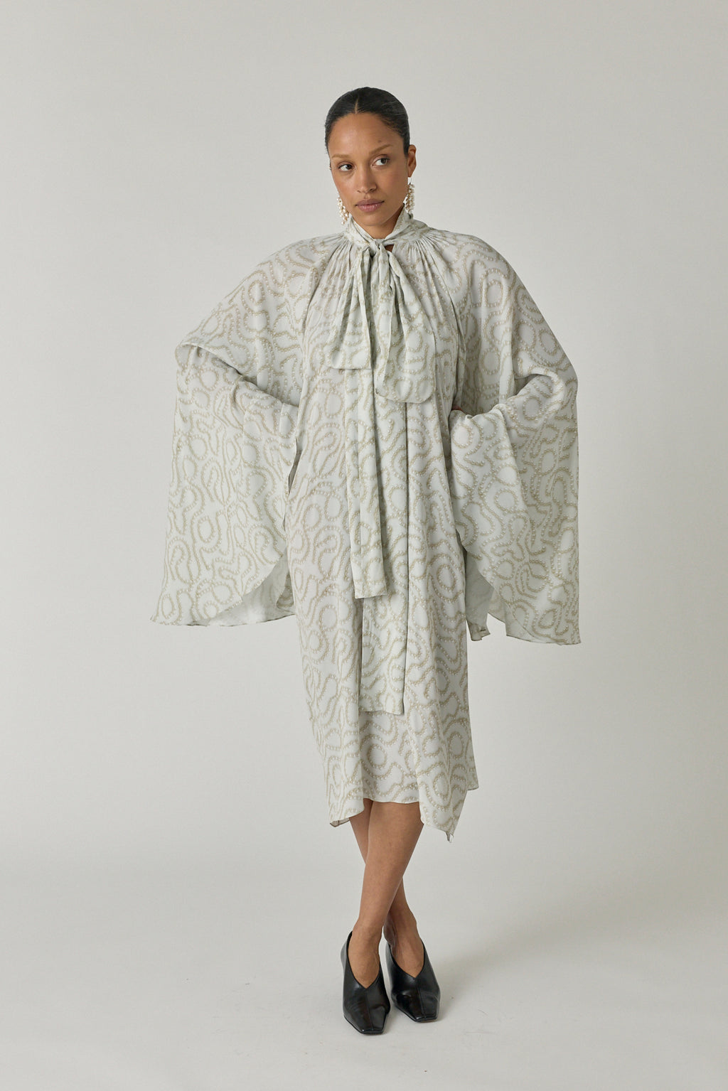 Cape Pearl Dress