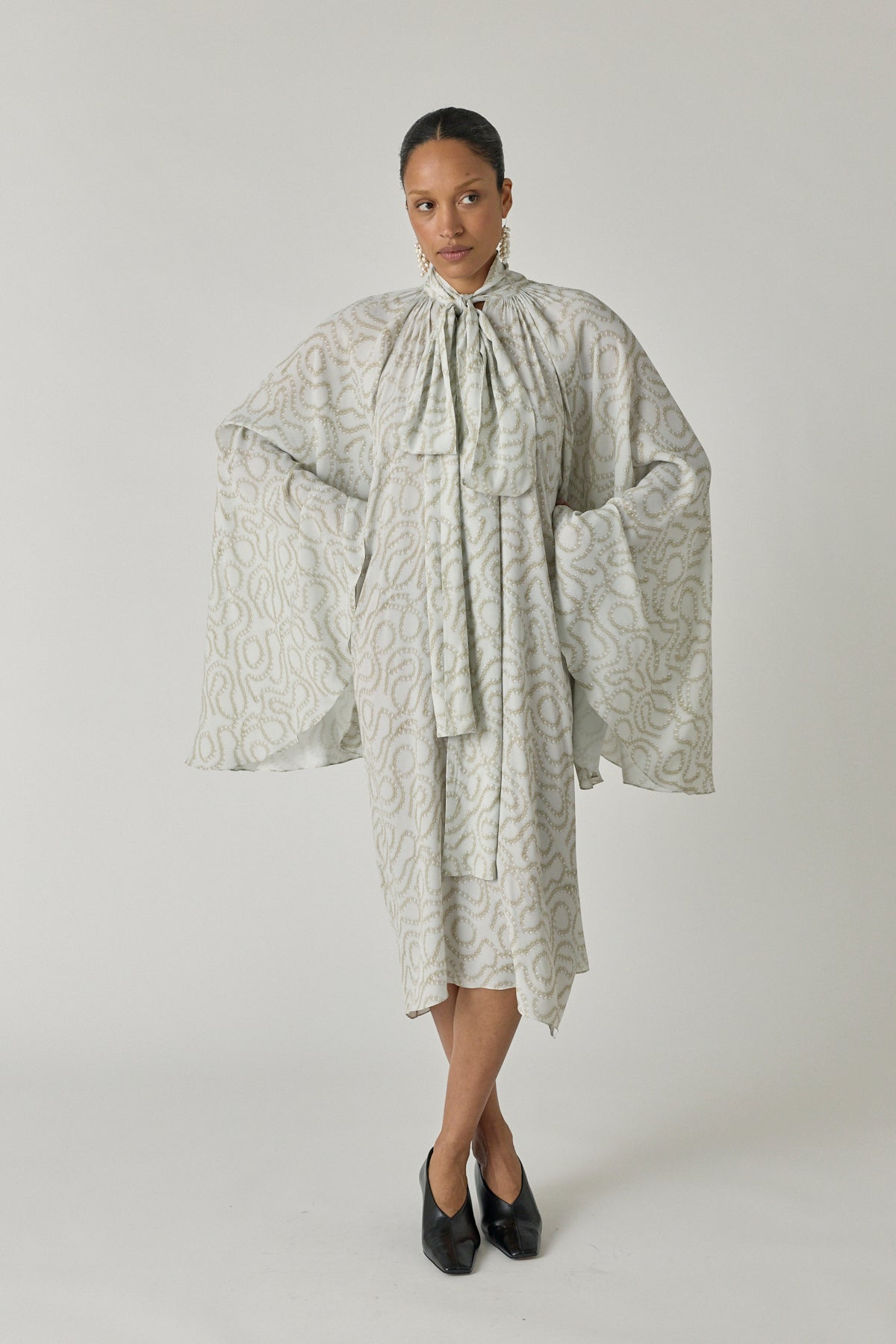Cape Pearl Dress
