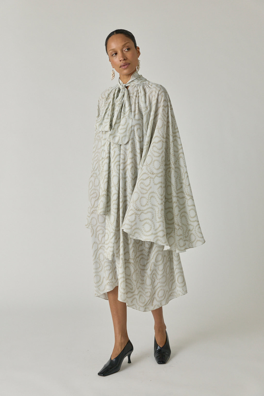 Cape Pearl Dress