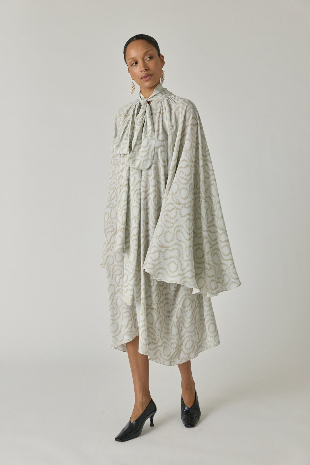 Cape Pearl Dress
