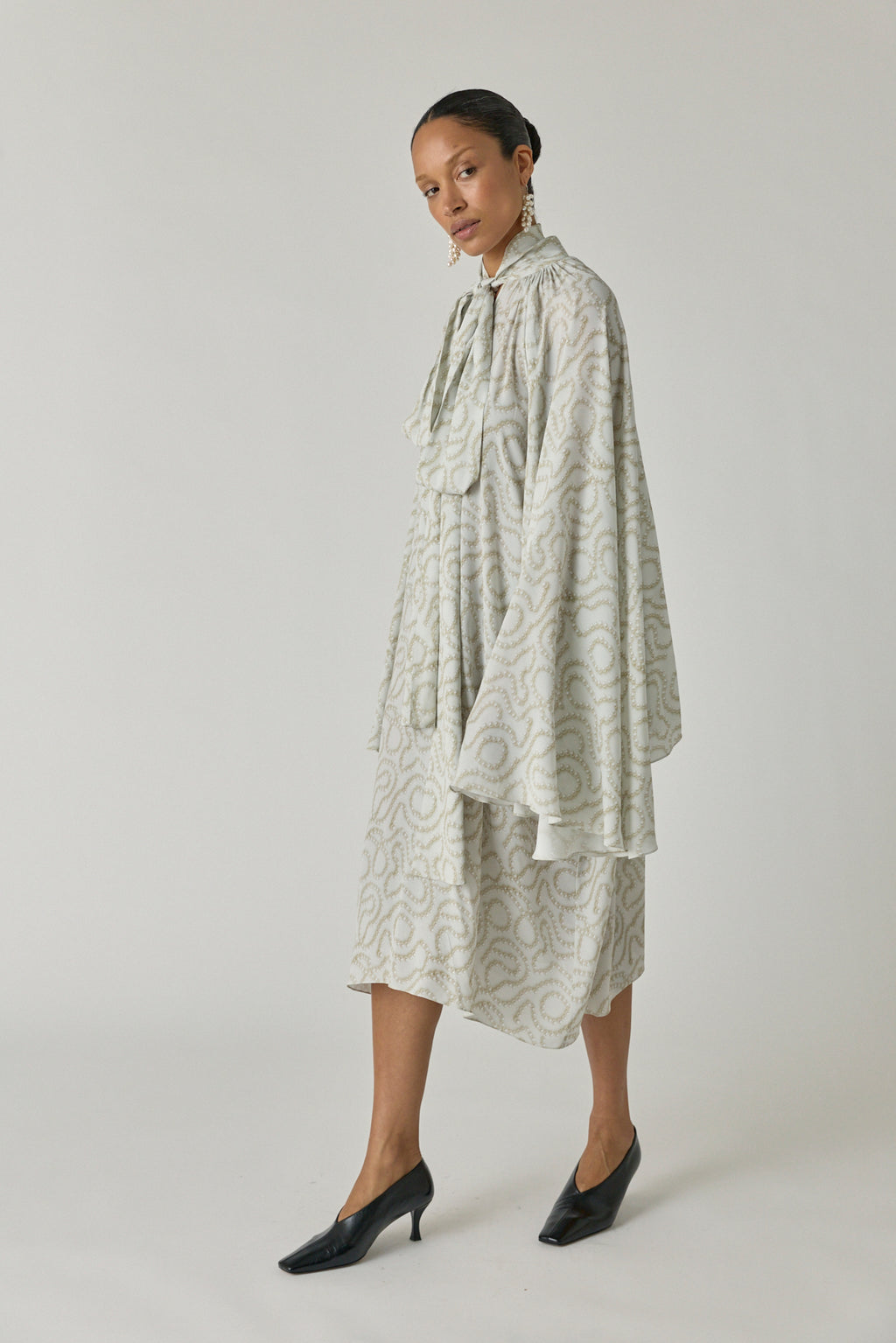 Cape Pearl Dress