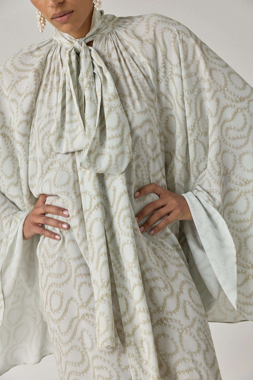 Cape Pearl Dress