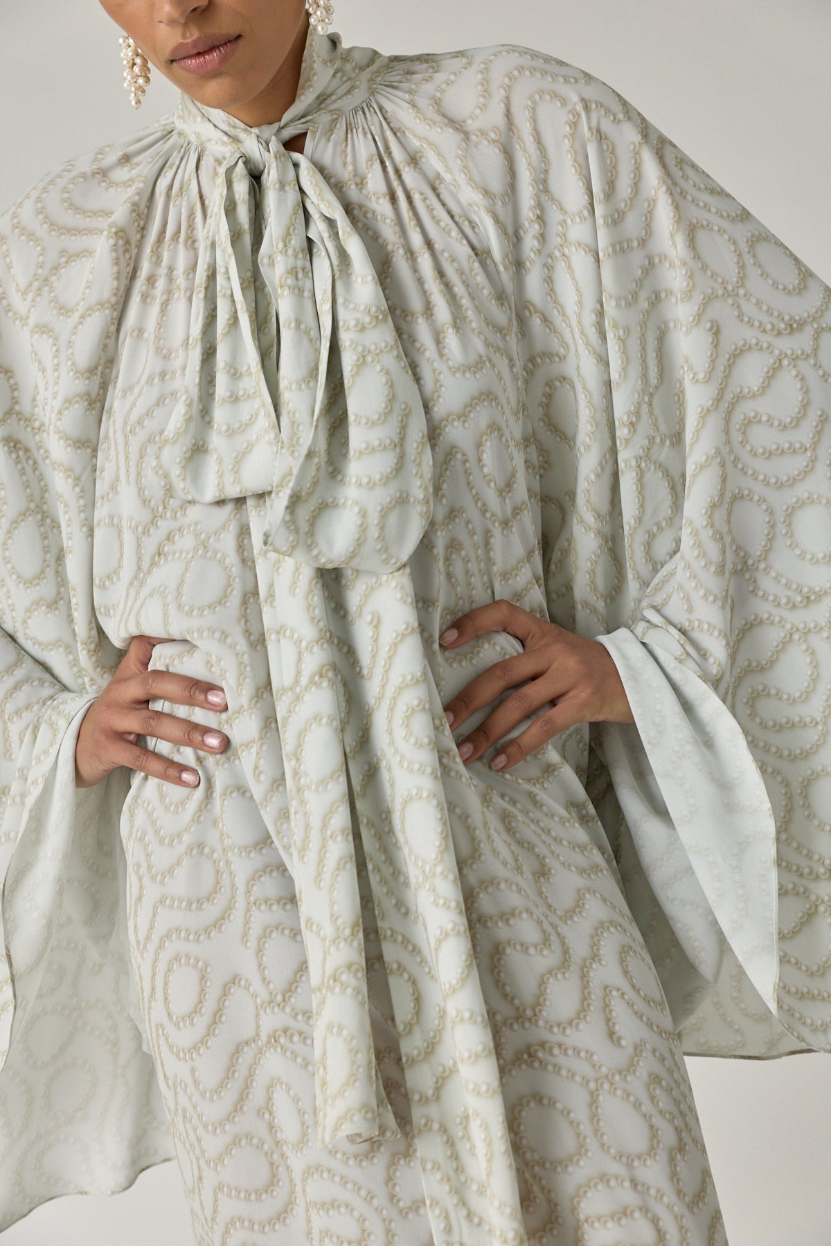 Cape Pearl Dress
