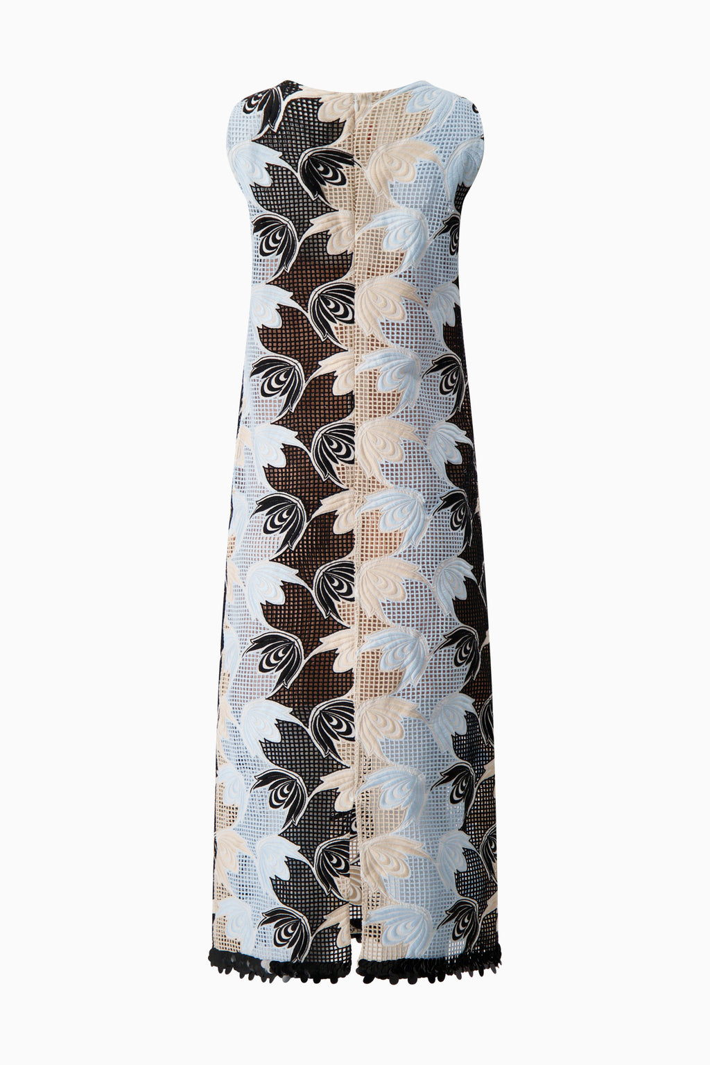 Grid Macramé Dress
